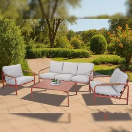 Mendler HWC-O11 184 x 81 x 81 cm Rot