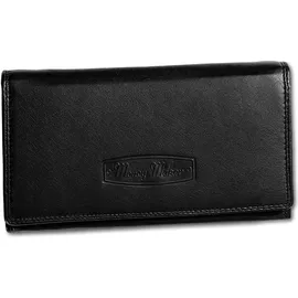 Money Maker RFID Blocker Echtleder Geldbörse Damen Frauen Kellnerbörse schwarz 17x4x10cm D2OPJ703S