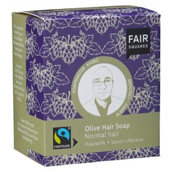 Fair Squared Haarseife Olive