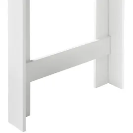 [en.casa] Bartisch Danderyd 120 x 60 x 106 cm Weiß