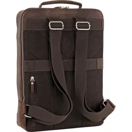 LEONHARD HEYDEN Salisbury Rucksack Braun
