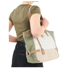 Rieker H1066 mintgrün-altweiß-hellbeige