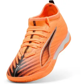 Puma Ultra 6 Match IT + Mid Kinder Hallenschuhe, orange, Größe 37