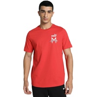 Puma T-Shirt Ftlbicons Adulto, Herren T-Shirt, Red,