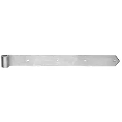 Tor-Ladenband,Ende spitz, für Dorn20mm,1600mm,Eisen, feuerverzinkt
