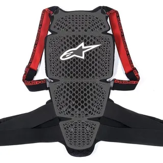 Alpinestars Nucleon KR-Cell Rückenprotektor - Grau/Schwarz/Rot / M