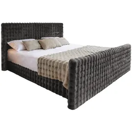 kaiser möbel Boxbett, Graphit, H3, Rechteckig, 160x200 cm Schlafzimmer, Betten, Boxspringbetten