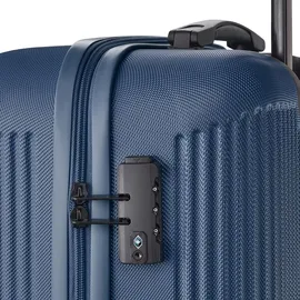 Travelite Bali 4 Rollen Kofferset 3-teilig blau