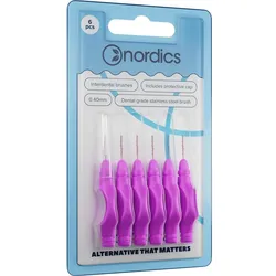 Öko Interdentalbürsten Sticks 0.4Mm Nordics 6 ST