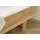 MASSIVMOEBEL24.DE Bett Fichte 160x200x85 natur gebeizt / geölt, Kopfteil beige FICHTELBERG #138