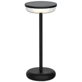 enovalite LED Tischleuchte Akku Solar u. Netzbetrieb, dimmbar, 2700K