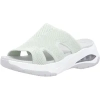 Rieker Damen W3150 Slides, Grün, 36 EU
