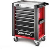 Stahlwille Werkstattwagen 95/7 PRO 7 Schubl. 496 x 827 x 1020 mm rot, RAL 3020; schwarz RAL 9005