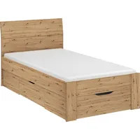 Rauch Bett Flexx, inklusive Schubkästen, braun