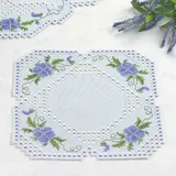 Permin Hardanger Tischdecke Stickpackung Hardanger Zählmuster
