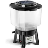 Wiltec SunSun CFF-212 Fischfutterautomat, programmierbarer Futterspender mit 12 Liter Behälter für 1 bis 6 Fütterungen pro Tag
