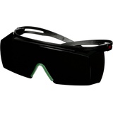 3M 3MTM SecureFitTM 3700 Überbrille, schwarzes Gestell, Antikratz-Beschichtung + (K), graue Schweißscheibe mit Schutzstufe IR 5.0, SF3750ASP-BLK