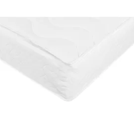 Beliani Wasserbettbezug PURE 180 x 200 cm Weiß