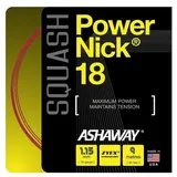 Ashaway Squashsaite Powernick 18 rot 9m Set, Saitendicke: 1.15 rot