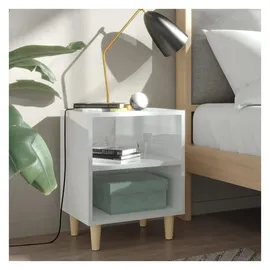 vidaXL Nachtschrank 40 x 30 x 50 cm Weiß