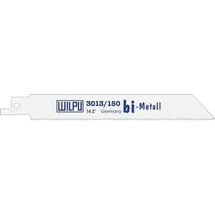 Wilpu 3013/200 Säbelsägeblatt Bi-Metall 200 x 19 x 0,9 mm 5 Stück