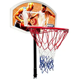 Best Sporting Basketballständer höhenverstellbar Schwarz/Orange 165 - 205 cm
