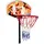Best Sporting Basketballständer höhenverstellbar Schwarz/Orange 165 - 205 cm
