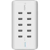 Belkin Rockstar 10-Port USB-Lad. 120W, 2,4A je Port,weiß B2B139vf