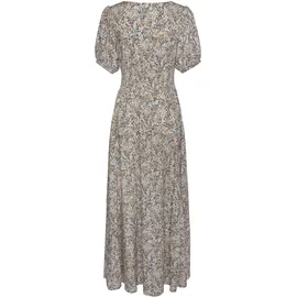 VIVANCE Maxikleid Blümchendruck Grau 44