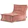 I.C.O.N. Icon Dolce Sitzsack Kinder, Rosa, Flauschiger Cord Stoff, Sitzsack Cord mit Füllung, Bequemer Kinder Liege Sessel, Kuschelsessel, Lese Sessel, Schlafzimmer, Kinderzimmer, Spielzimmer
