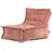 I.C.O.N. Icon Dolce Sitzsack Kinder, Rosa, Flauschiger Cord Stoff, Sitzsack Cord mit Füllung, Bequemer Kinder Liege Sessel, Kuschelsessel, Lese Sessel, Schlafzimmer, Kinderzimmer, Spielzimmer