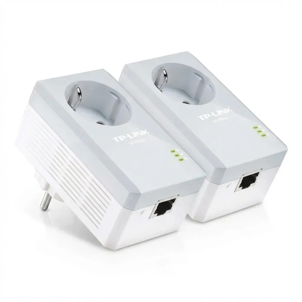 Biocat Powerline-Adapter-Set zum Verbinden des Biocat-C Geräts mit dem Internet-...
