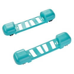 Leifheit Clean Twist Ergo Rollwagen, Praktische Ergänzung für alle CLEAN TWIST Ergo Systeme, Maße (L x B x H): 9,7 x 8 x 44 cm