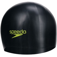 Speedo Junior Long Hair Cap, Unisex, Schwarz/Grün (Mehrfarbig), Einheitsgröße