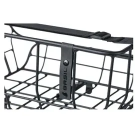 Basil Portland Frontkorb 25l Schwarz