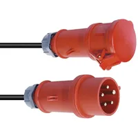 PSSO  CEE Verlängerung 16A 5x2,5 15m rot