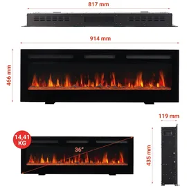 kaminio Marlon schwarz