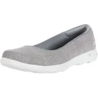 Skechers Damen Go Walk Lite – 136001 Ballerinas, GRAU, 40 EU - 40 EU