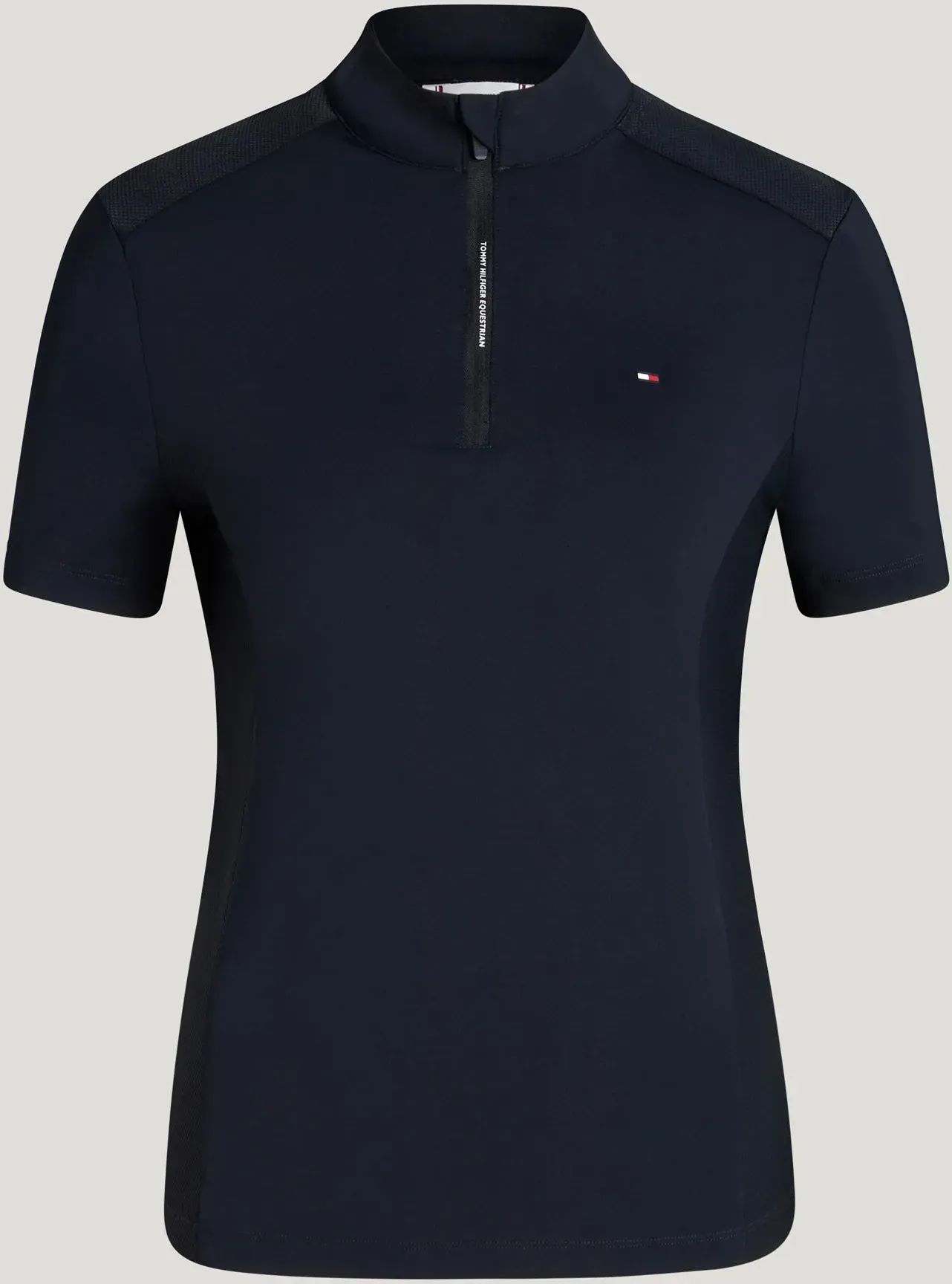 Tommy Hilfiger Equestrian Palma Damen Trainingsshirt mit 1/4 Reißverschluss