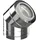 Bosch Bogen konzentr. d:80/125, 45gr Edelstahl