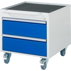 Rau Roll-Container 7000, B580xT650xH565mm, 2x Schublade-TA