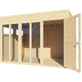 BERTILO Cubus 3 Office 3,37 x 2,34 m Beige