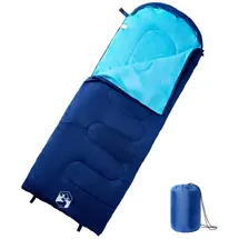 vidaXL Schlafsack für Erwachsene Camping 3-4 Jahreszeiten