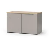 Vicco Eckkommode Wido 80 x 50 cm Greige / Grau