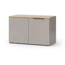 Vicco Eckkommode Wido 80 x 50 cm Greige / Grau