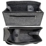 Dune Design DuneDesign Taschenorganizer Grau Kunststoff, Rechteckig, 12x22x36 cm, Freizeit, Heimwerken, Werkzeugzubehör