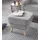 exxpo - sofa fashion Hocker Salerno Bankhocker bequem und komfortabel 140 x 46 x 67 cm Grau