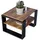 raumhirsch furniture Kaja63 Schwarz Nussbaum 63 x 42 cm