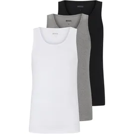 Boss Unterhemd »Tank Top 3P CO«, (Packung, 3 St.), mit Rippbündchen BOSS Assorted Pre-Pack999