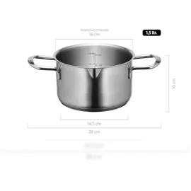 Mäser Sanvito Kochtopf 16 cm rund